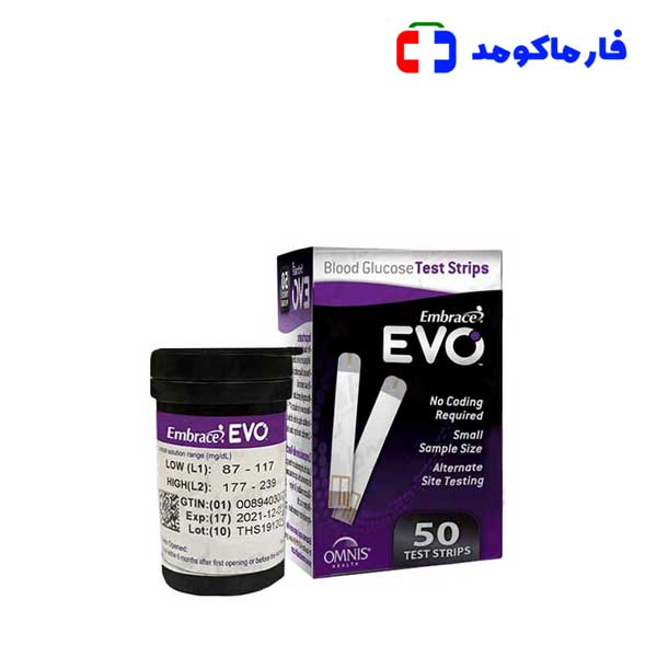 نوار تست قندخون اوو EVO نوار تست قندخون اوو EVO