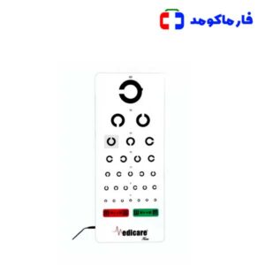 سی چارت بینایی سنجی پیکسلی مدیکر CC.P