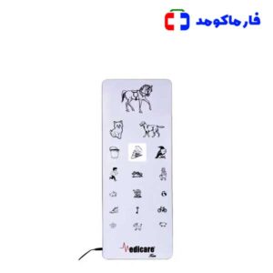 چارت بینایی سنجی پیکسلی انیمیشن مدیکر ANI.P
