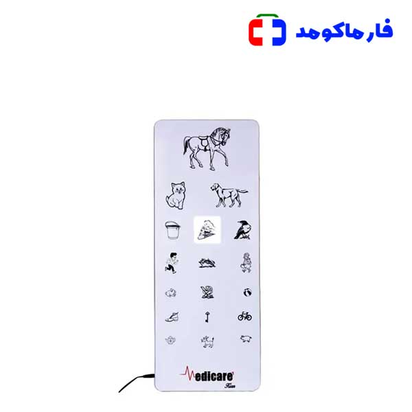 چارت بینایی سنجی پیکسلی انیمیشن مدیکر ANI.P چارت بینایی سنجی پیکسلی انیمیشن مدیکر ANI.P