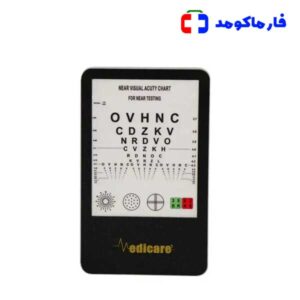 چارت بینایی سنجی نزدیک بین مدیکر EC.N