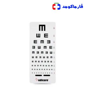 ای چارت بینایی سنجی سه خانه مدیکر EC.3